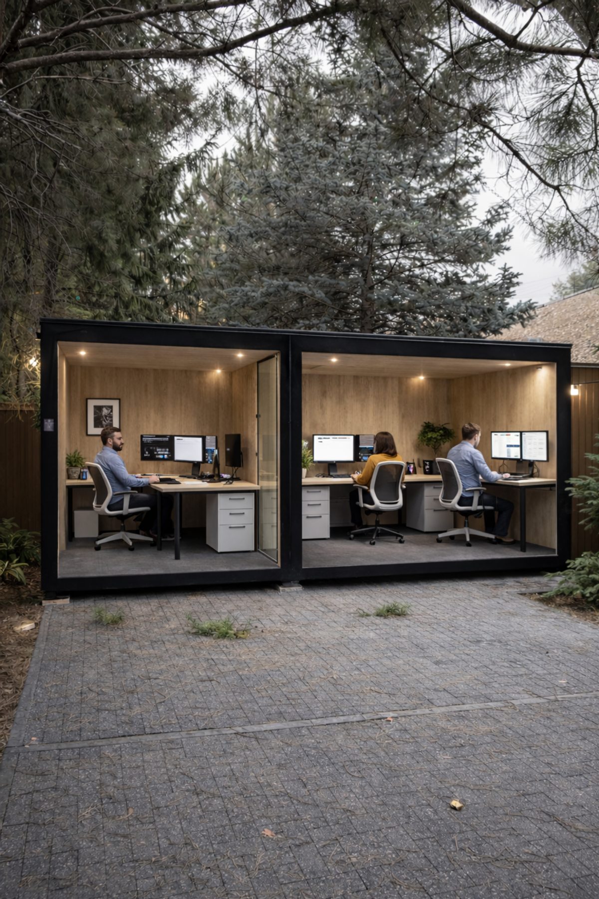 Модульные офисы и павильоны