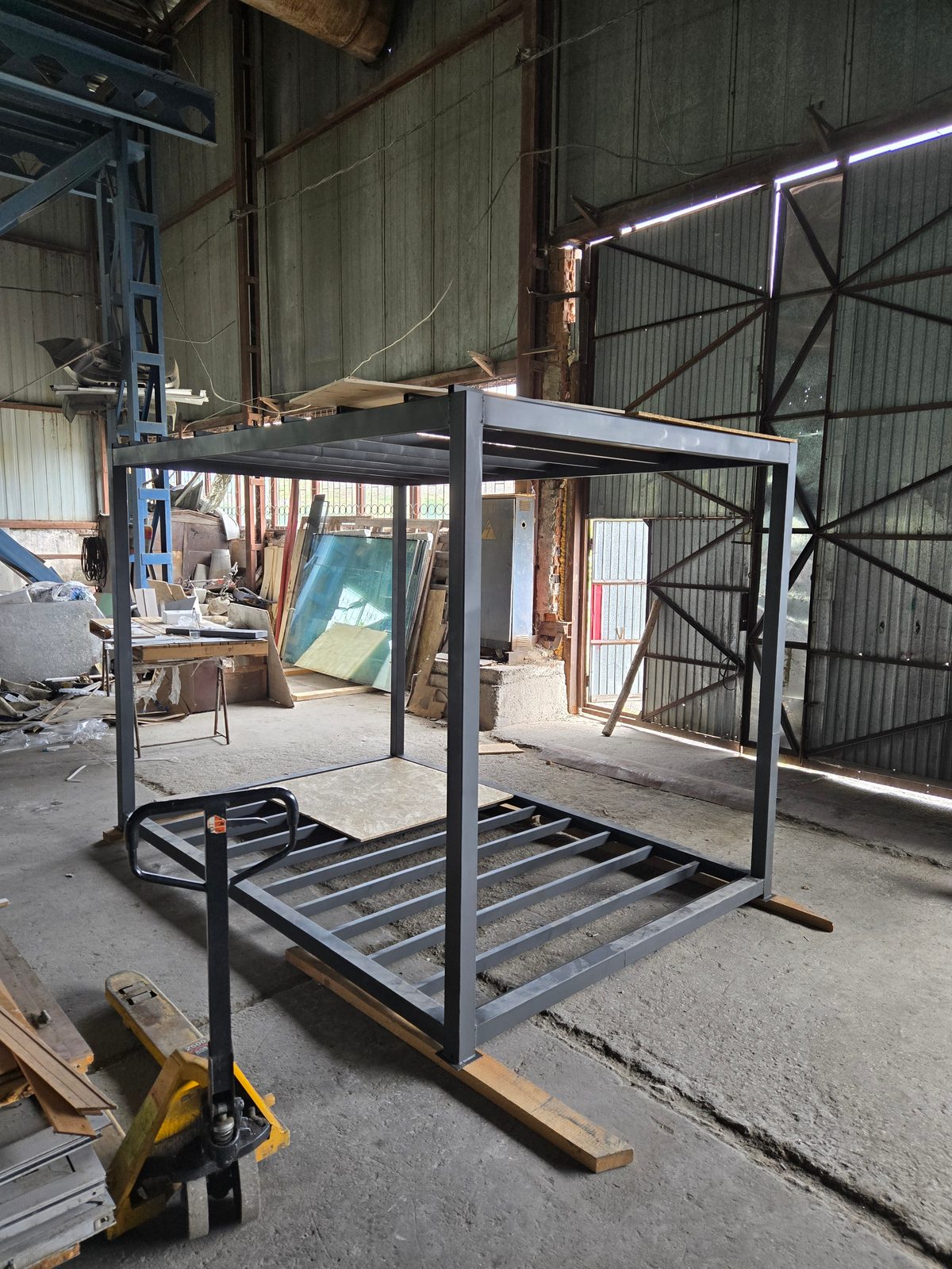 Металлокаркас на производстве