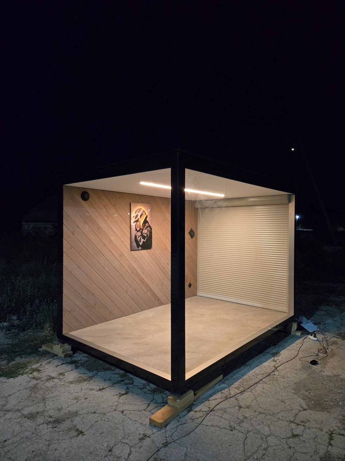 Модуль с ночной подсветкой